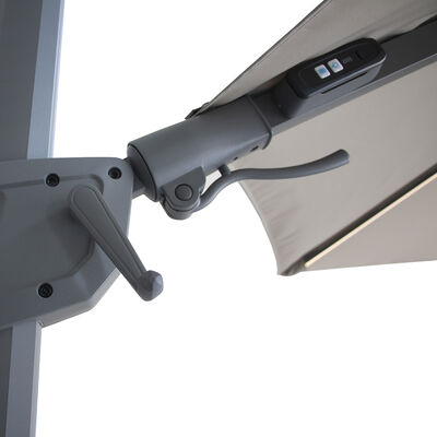 Maze - Apollo LED 3m Round Rotating Cantilever Parasol product image