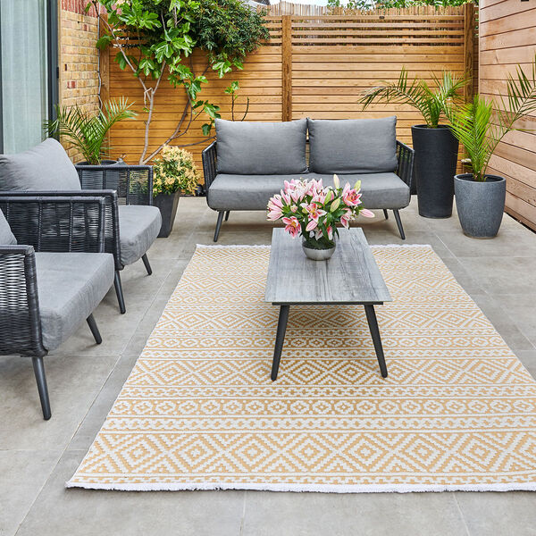 Jazz - Aztec Amber Indoor and Outdoor Rug - 290cm x 190cm product image