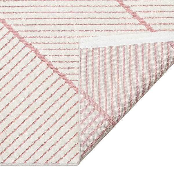 Jazz - Geometric Rose Indoor and Outdoor Rug - 290cm x 190cm product image