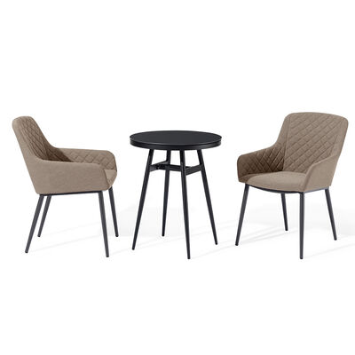 Maze - Outdoor Fabric Zest 2 Seat Bistro Set - Taupe product image