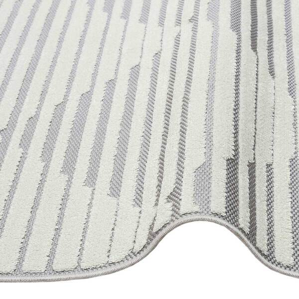 Jazz - Diamond Silver Indoor and Outdoor Rug - 220cm x 160cm product image