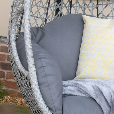 Maze - Ascot Rattan Hanging Double Chair with Weatherproof Cushions product image