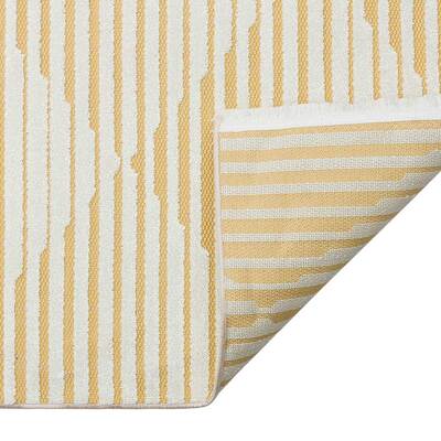 Jazz - Geometric Amber Indoor and Outdoor Rug - 290cm x 190cm product image