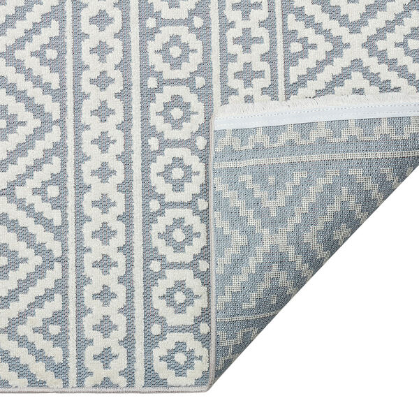 Jazz - Aztec Blue Indoor and Outdoor Rug - 290cm x 190cm product image