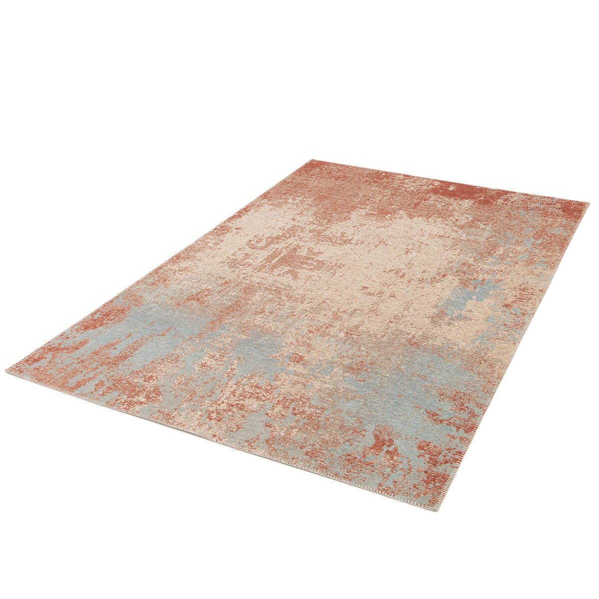 Maze - Earth Abstract Blue Indoor and Outdoor Rug - 160x230cm product image