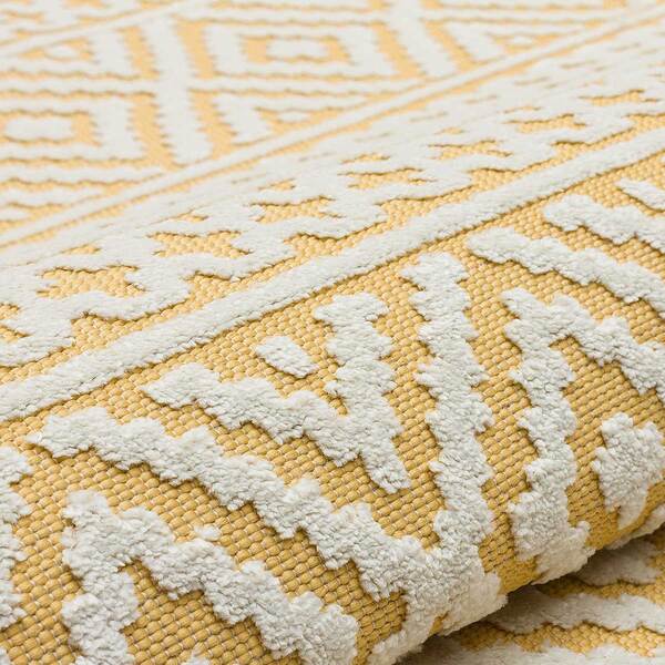 Jazz - Aztec Amber Indoor and Outdoor Rug - 220cm x 160cm product image
