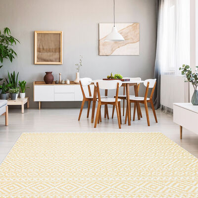 Jazz - Aztec Amber Indoor and Outdoor Rug - 290cm x 190cm product image