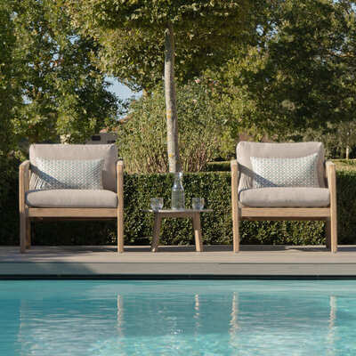 Maze - Martinique Rope Weave Lounge Set with Round Coffee Table product image