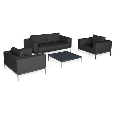 Maze - Outdoor Fabric Eve 2 Seat Sofa Set - Charcoal product image