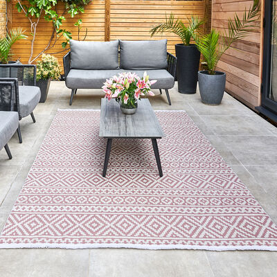 Jazz - Aztec Rose Indoor and Outdoor Rug - 220cm x 160cm product image