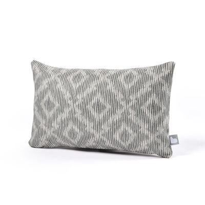 Maze - Pair of Outdoor Bolster Cushions (30x50cm) - Santorini Grey product image