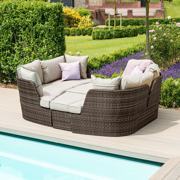 Maze - Cheltenham Rattan Daybed - Brown product image