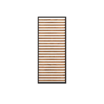 Maze - Como Pergola Louvre Panel (123 x 218cm) fit in 4m - Wood Effect product image