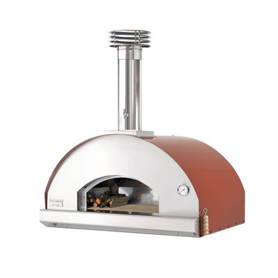 Fontana - Mangiafuoco Wood Burning Build In Pizza Oven - Rosso product image