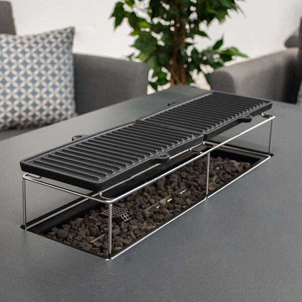 Maze - Rectangular Griddle Pan & Shelf for Outdoor Fabric Pulse/Manhattan Fire Pit Sets product image