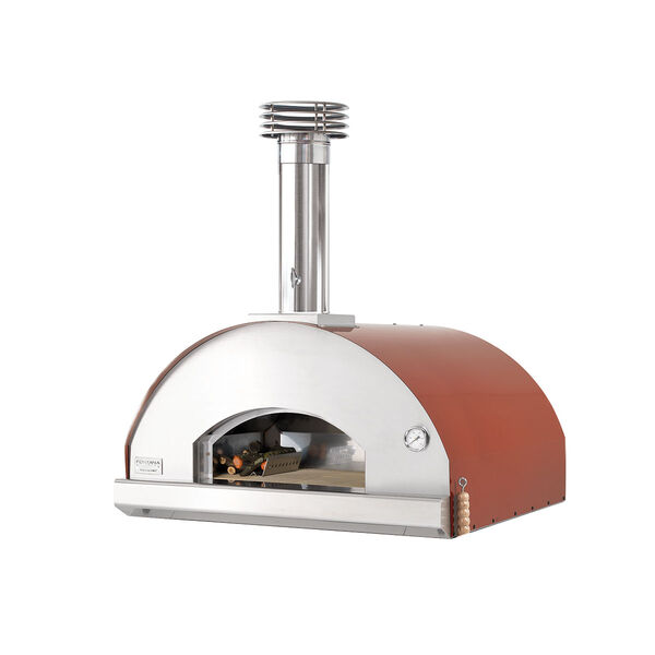 Fontana - Marinara Wood Burning Build in Pizza Oven - Rosso