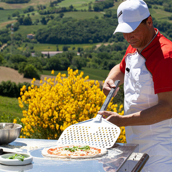 Fontana - Mangiafuoco Build In Gas Pizza Oven - Stainless Steel product image