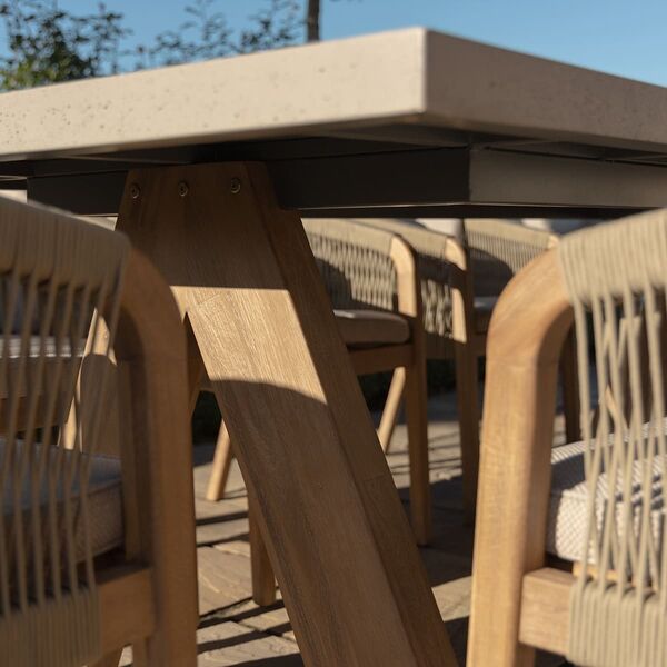 Maze - Martinique Rope Weave 8 Seat Rectangular Dining Set product image