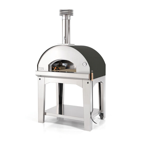 Fontana - Mangiafuoco Wood Burning Pizza Oven with Trolley - Anthracite