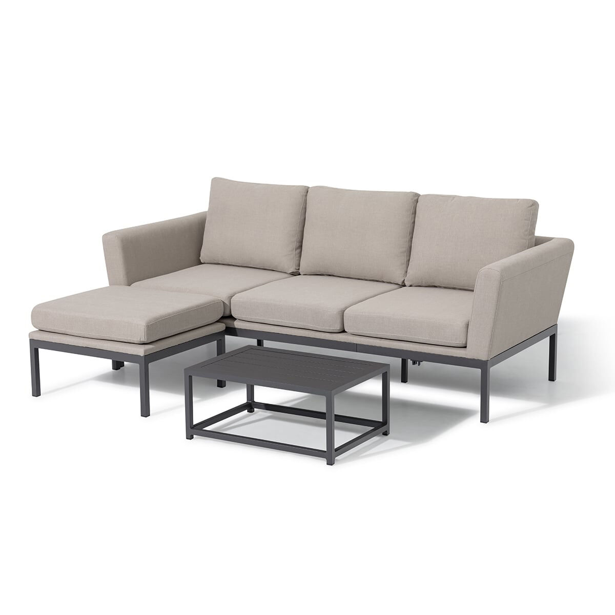 Maze - Outdoor Fabric Pulse Chaise Sofa Set - Oatmeal product image