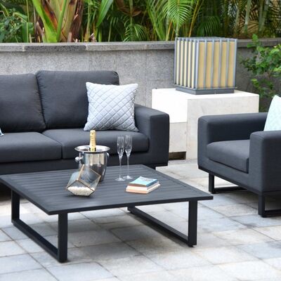 Maze - Outdoor Fabric Ethos 3 Seat Sofa Set - Charcoal product image