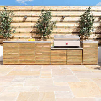 Maze - Bali Outdoor Kitchen Storage Unit - Large Configuration product image
