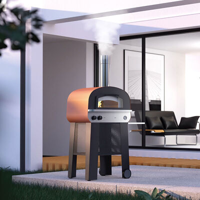 Fontana - Piero Gas & Wood Fire Oven with Trolley product image