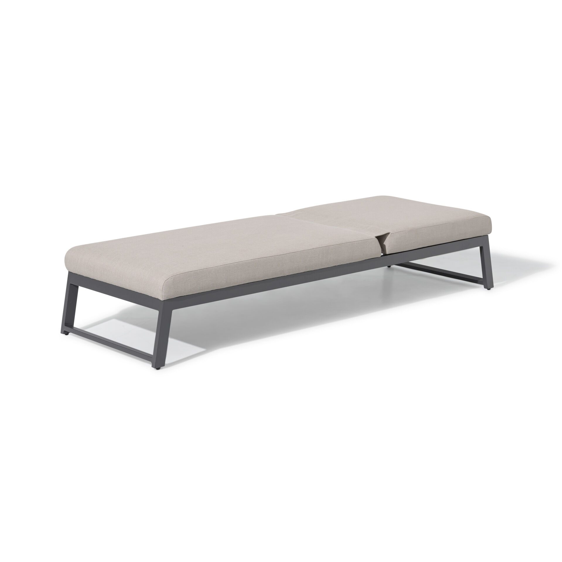 Maze - Outdoor Fabric Allure Sunlounger - Oatmeal product image