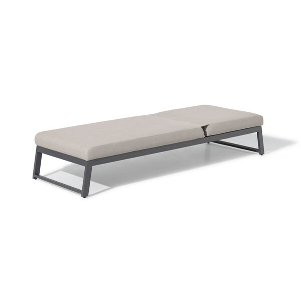 Maze - Outdoor Fabric Allure Sunlounger - Oatmeal product image