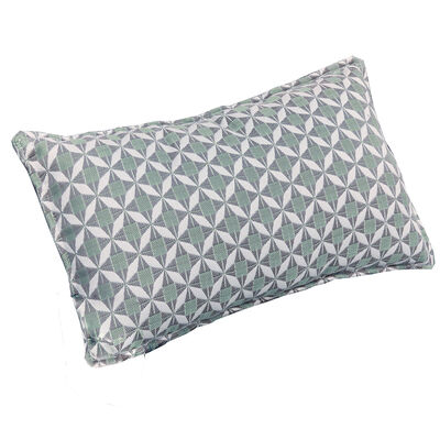 Maze - Pair of Outdoor Sunbrella Bolster Cushions (30x50cm) - Mosaic Glacier product image