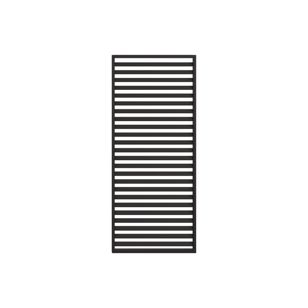 Maze - Como Pergola Single Louvre Panel to fit 4m Side (123 x 218cm) product image