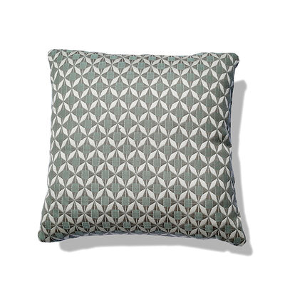 Maze - Pair of Outdoor Fabric Scatter Cushion (43x43cm) - Mosaic Glacier product image