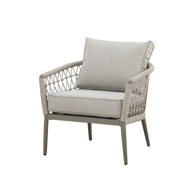 Maze - Monaco Rope Weave Lounge Chair - Cool Linen product image