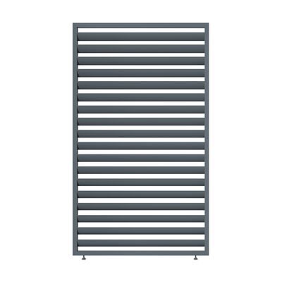 Maze - Eden Single Grey Louvre (125 x 222cm) - fits within 4m** product image