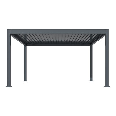 Maze - Eden 3m x 4m Aluminium Metal Outdoor Garden Pergola with LED Lights & Motorised Roof (Customise with Blinds or Louvres) product image