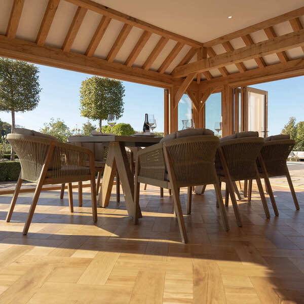 Maze - Martinique Rope Weave 8 Seat Rectangular Dining Set product image