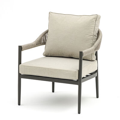 Maze - Roma Rope Weave 2 Seat Sofa Set - Clay Stone Grey product image