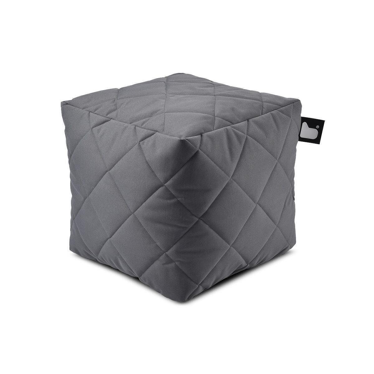 Extreme Lounging - Quilted Bean Box  - Grey product image