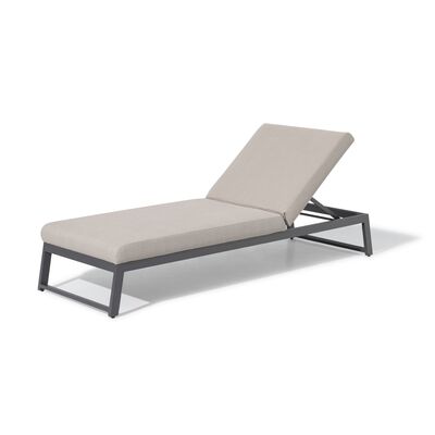 Maze - Outdoor Fabric Allure Sunlounger - Oatmeal product image