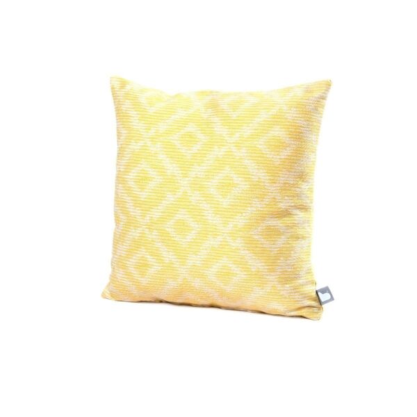 Maze - Pair of Outdoor Scatter Cushion (50x50cm) - Santorini Yellow product image