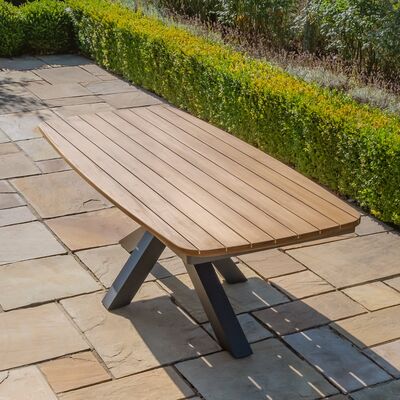 Maze - Jakarta Teak Oval Dining Table with 6 Rattan Oxford Hertiage Rattan Dining Chairs product image