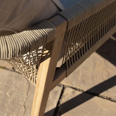 Maze - Martinique Rope Weave Double Sunlounger Set with Round Coffee Table product image