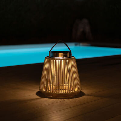 Maze - Athena Small Solar Light with Stand - Light Grey product image