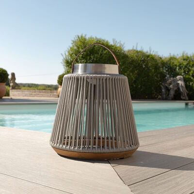 Maze - Athena Small Solar Light with Stand - Light Grey product image