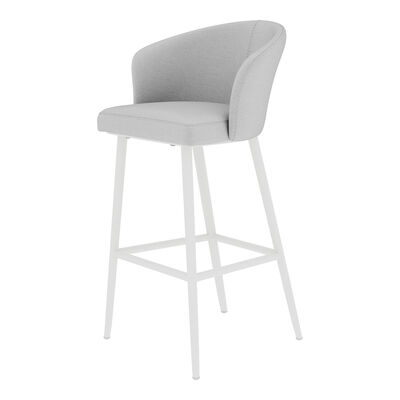 Maze - Outdoor Fabric Zen Bar Stool - Lead Chine product image