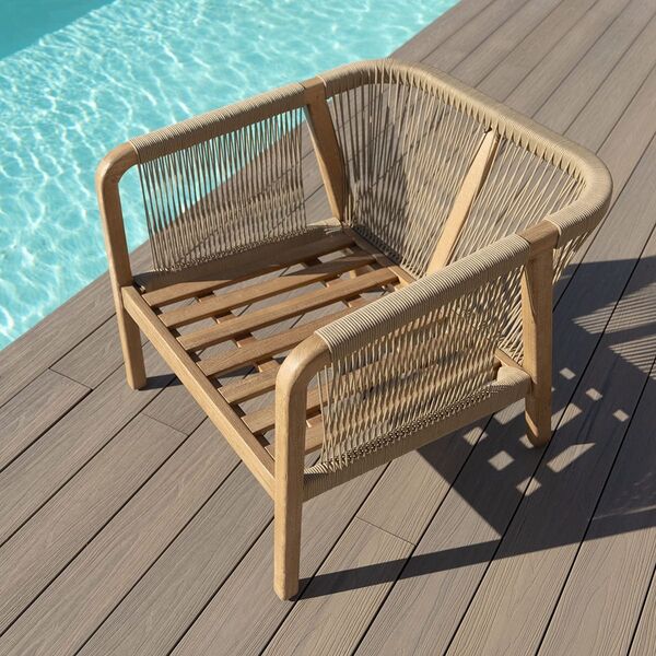 Maze - Martinique Rope Weave 2 Seat Sofa Set with 2 Lounge Armchairs & 2 Round Coffee Tables product image