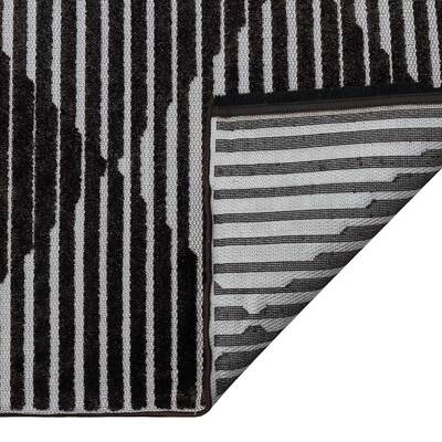 Jazz - Diamond Black / Grey Indoor and Outdoor Rug - 290cm x 190cm product image