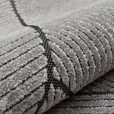 Jazz - Geometric Grey Indoor and Outdoor Rug - 290cm x 190cm product image