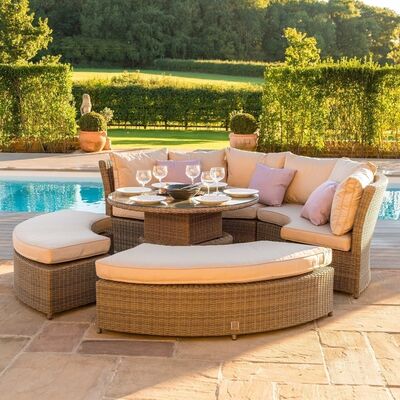 Maze - Winchester Rattan Lifestyle Suite with Rising Table product image