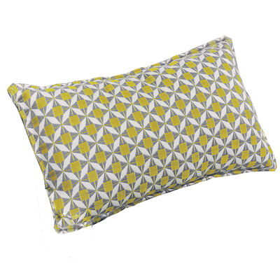 Maze - Pair of Outdoor Sunbrella Bolster Cushions (30x50cm) - Mosaic Yellow product image